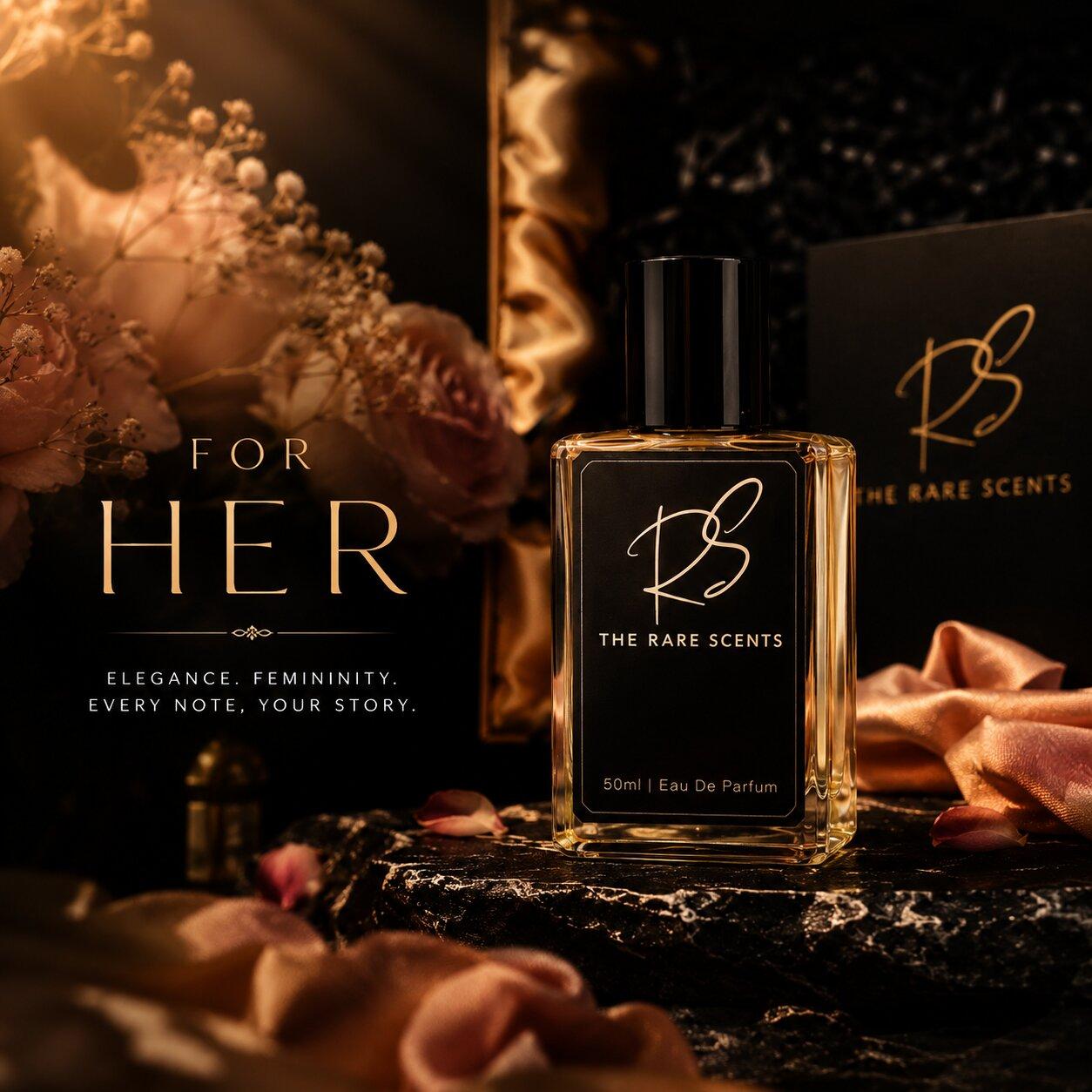 For Her perfumes at The Rare Scents