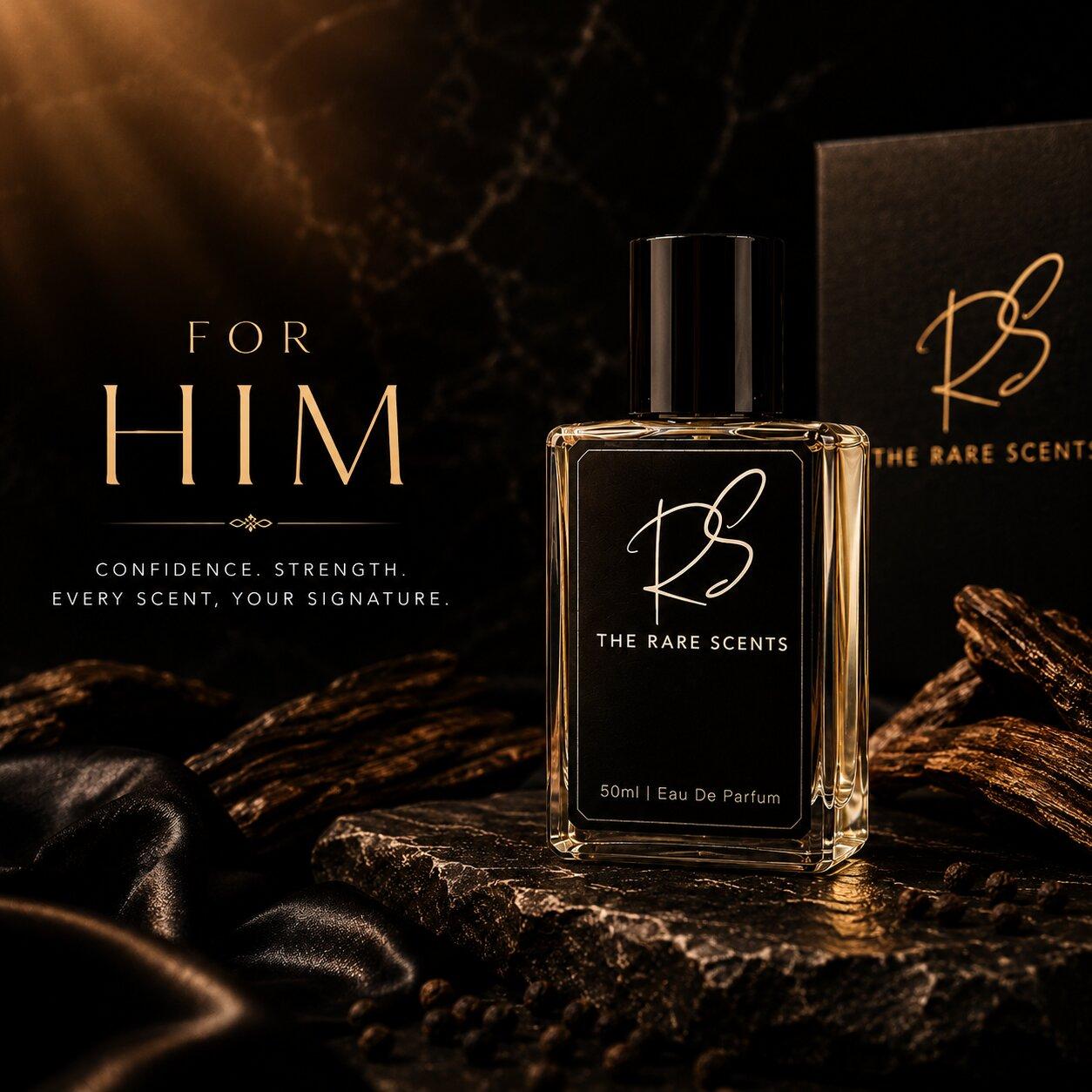 For Him perfumes at The Rare Scents