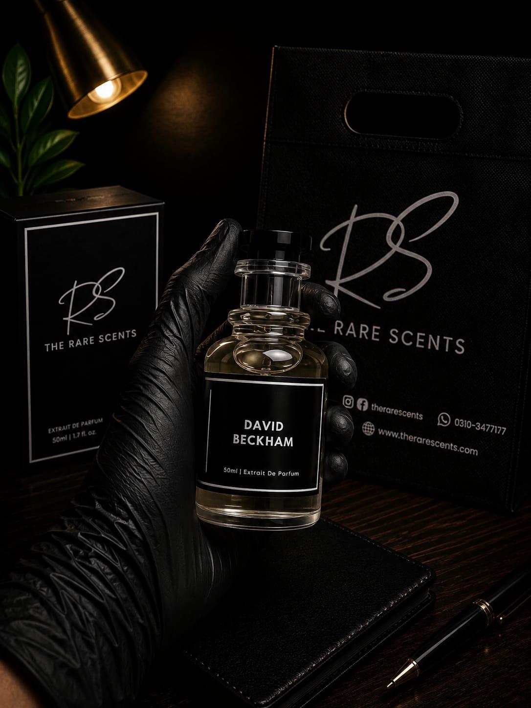 David Beckham perfume bottle by The Rare Scents — original fragrance in Pakistan